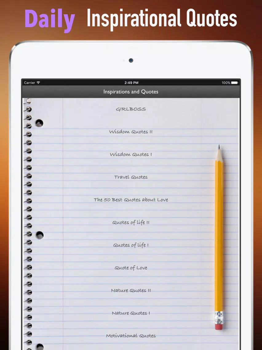 Quick Wisdom from GIRLBOSS:Key Insights iPad Screenshots