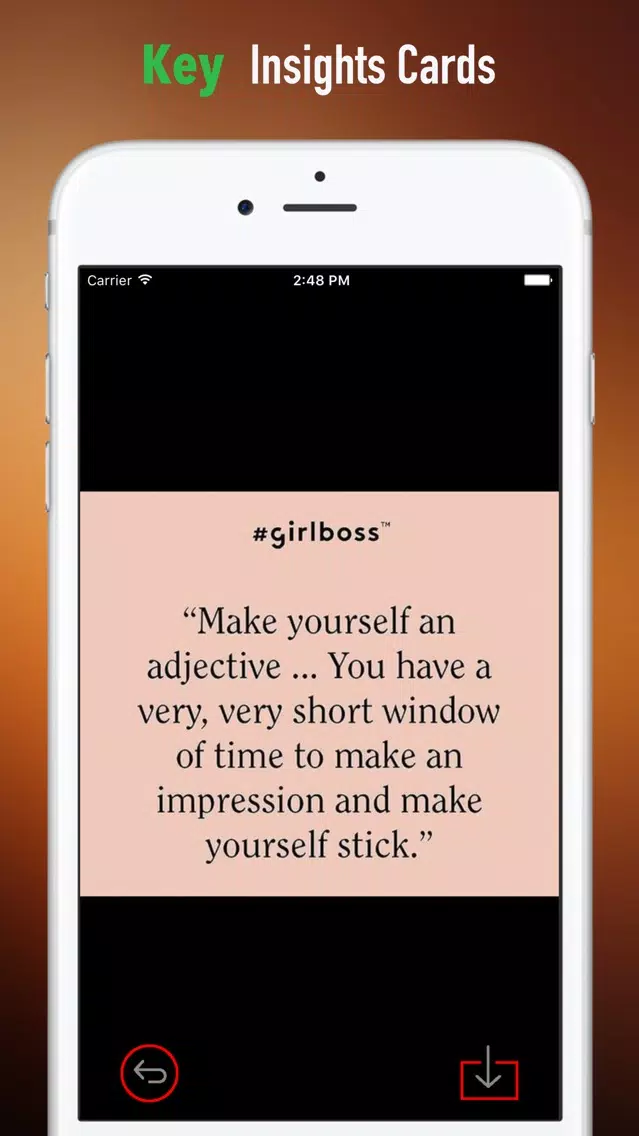 Quick Wisdom from GIRLBOSS:Key Insights Screenshots