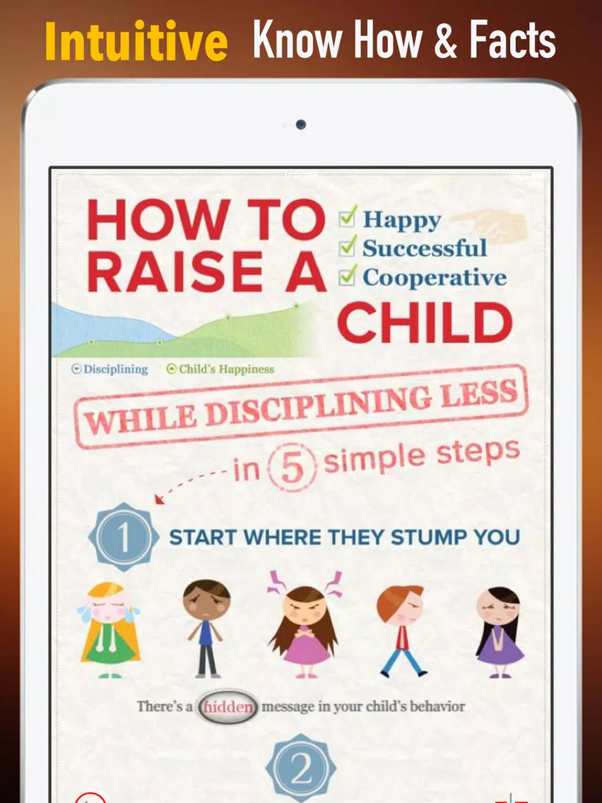 Parenting 101: Tips and Tutorial iPad Screenshots