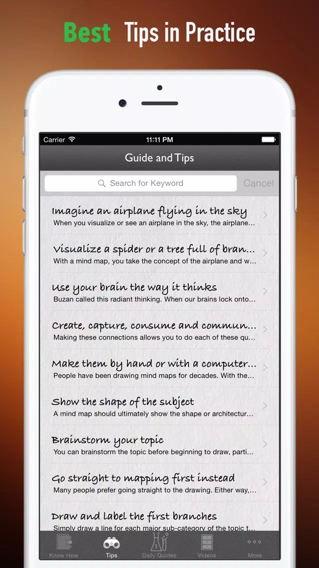 Mind Mapping 101: Tips and Tutorial Screenshots