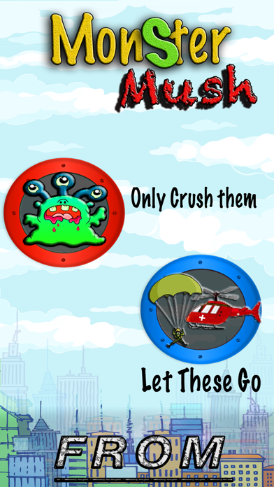 Capturas de pantalla de Monster Mush Free - Aliens Smasher Crushing Game
