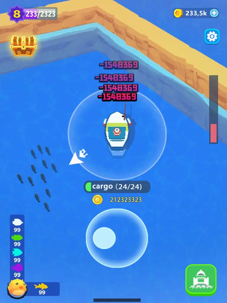 Tangkapan skrin Idle Fishing Master™ iPad 