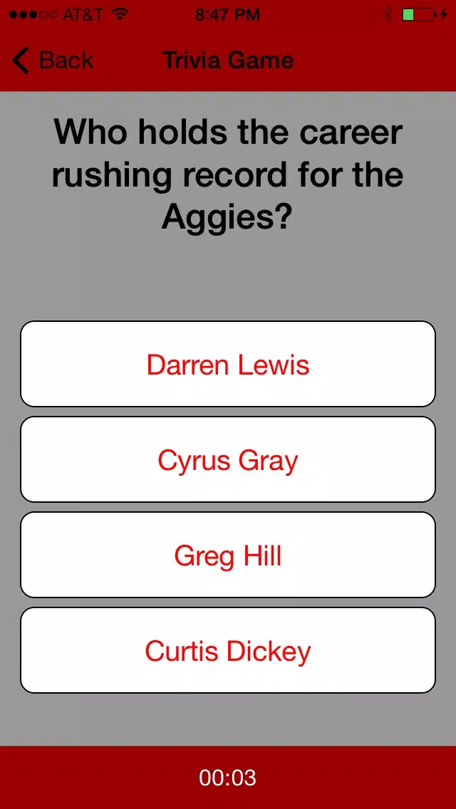 College Sports - Texas A&M Football Edition Screenshots