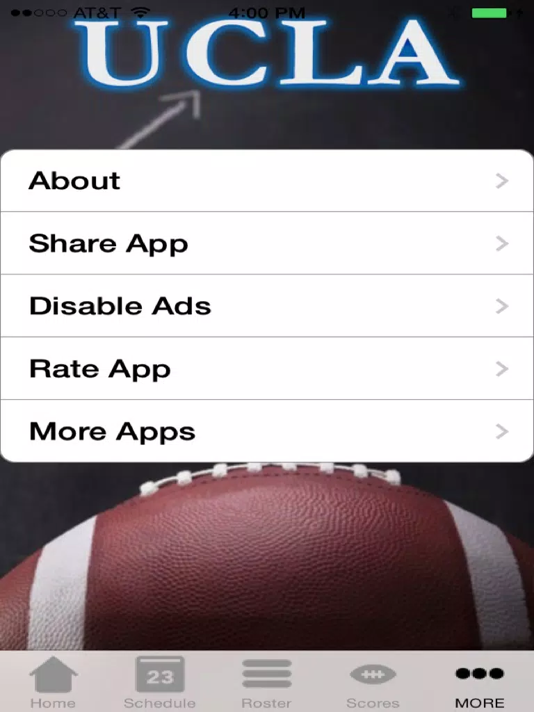 College Sports - UCLA Football Edition iPad Screenshots