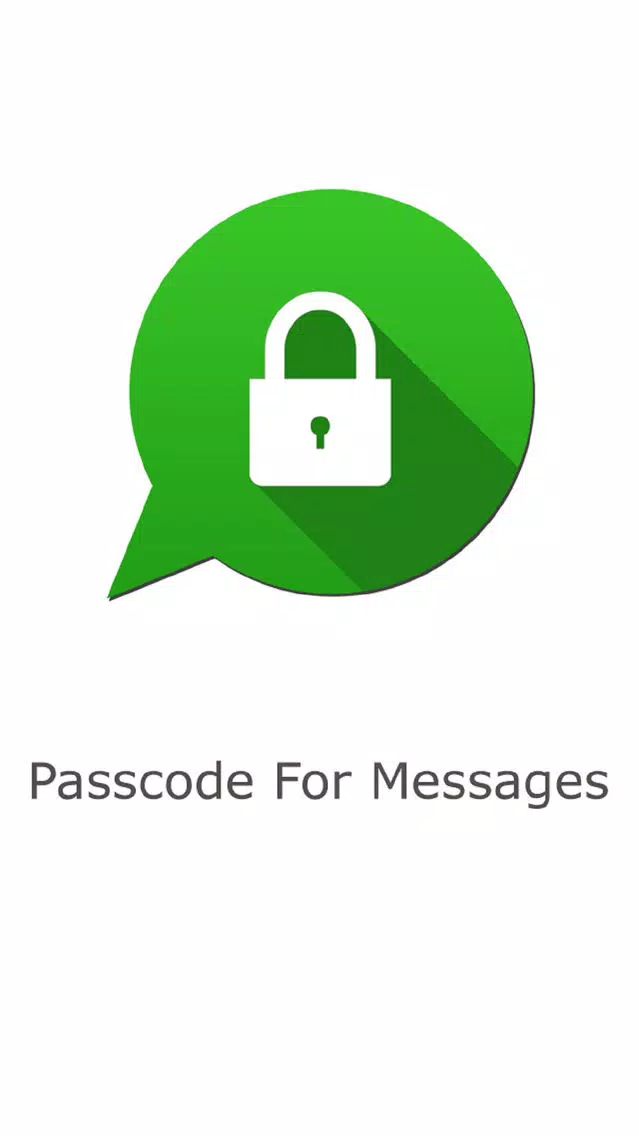 Passcode for messaging WT 's App - Protect your message within your device Screenshots
