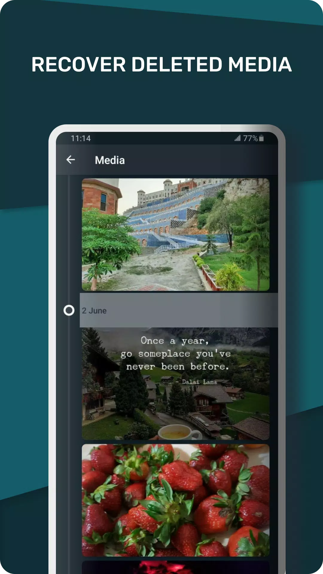 Recover Deleted Chat, Messages Screenshots