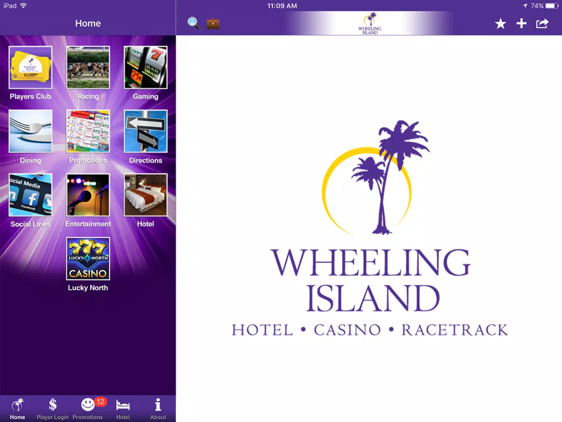 Wheeling Island Hotel-Casino-Racetrack iPad Screenshots