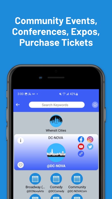 WhensIt: Schedules & Concerts Screenshots