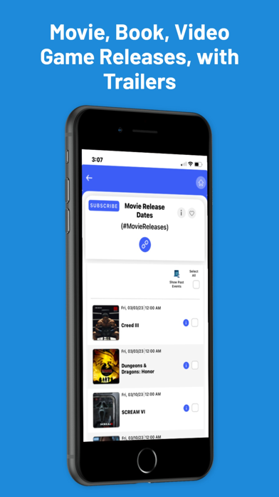 WhensIt: Schedules & Concerts Screenshots