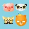 Fun Animals Sticker Pack with Emoji Faces