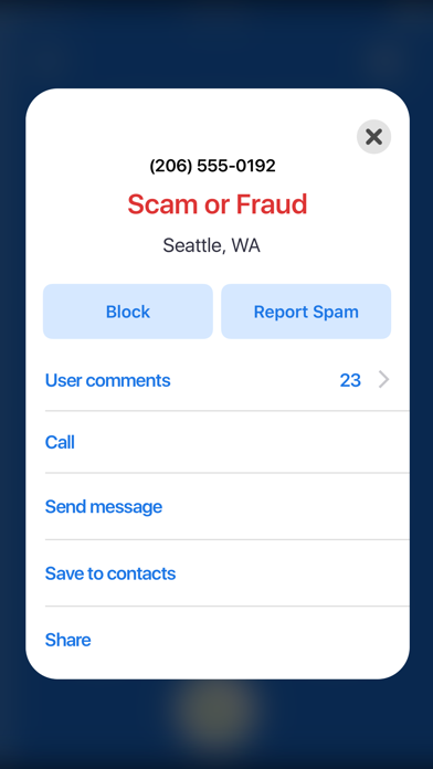 Mr. Number Lookup & Call Block Screenshots
