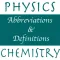 Physics Chemistry Abbr & Defs