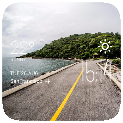 Banha weather widget/clock Banha weather widget/clock