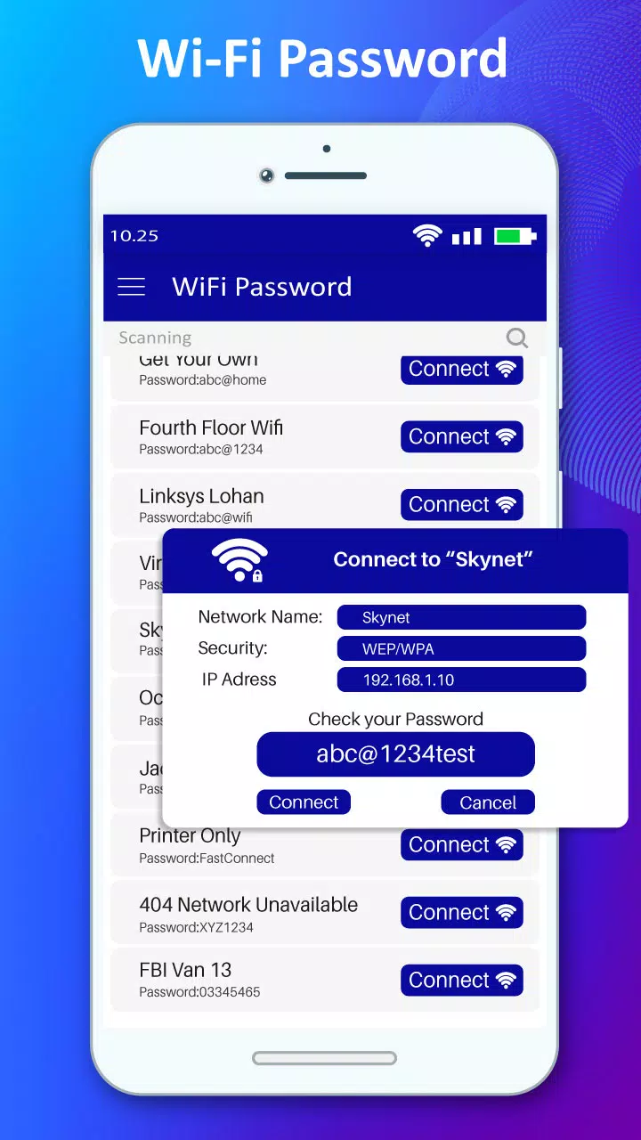 WiFi Password Master Key Show Screenshots