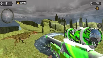 ภาพหน้าจอของ Dino Sniper Hunter Games