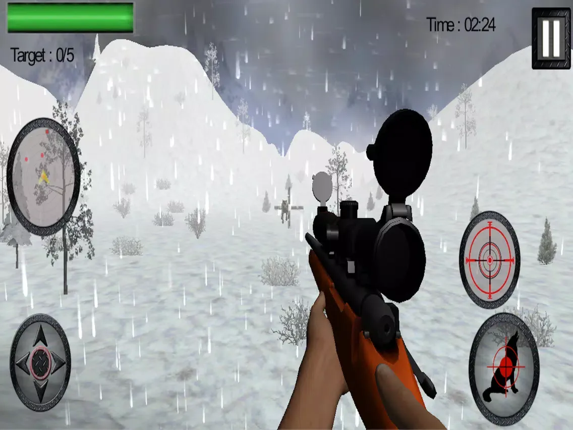 Real Wolf Hunter 2017 iPad 應用截圖