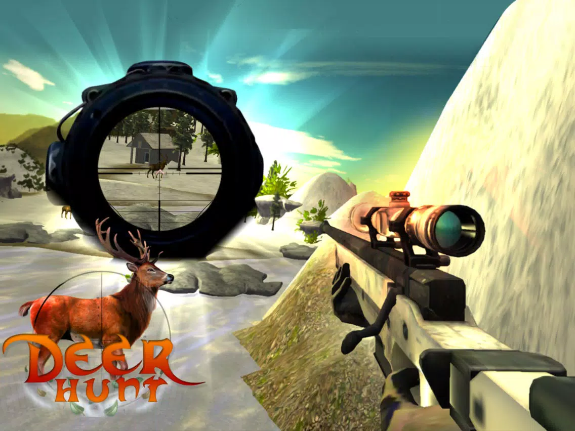 Tangkapan skrin Safari Wild Deer Hunt 2018 iPad 