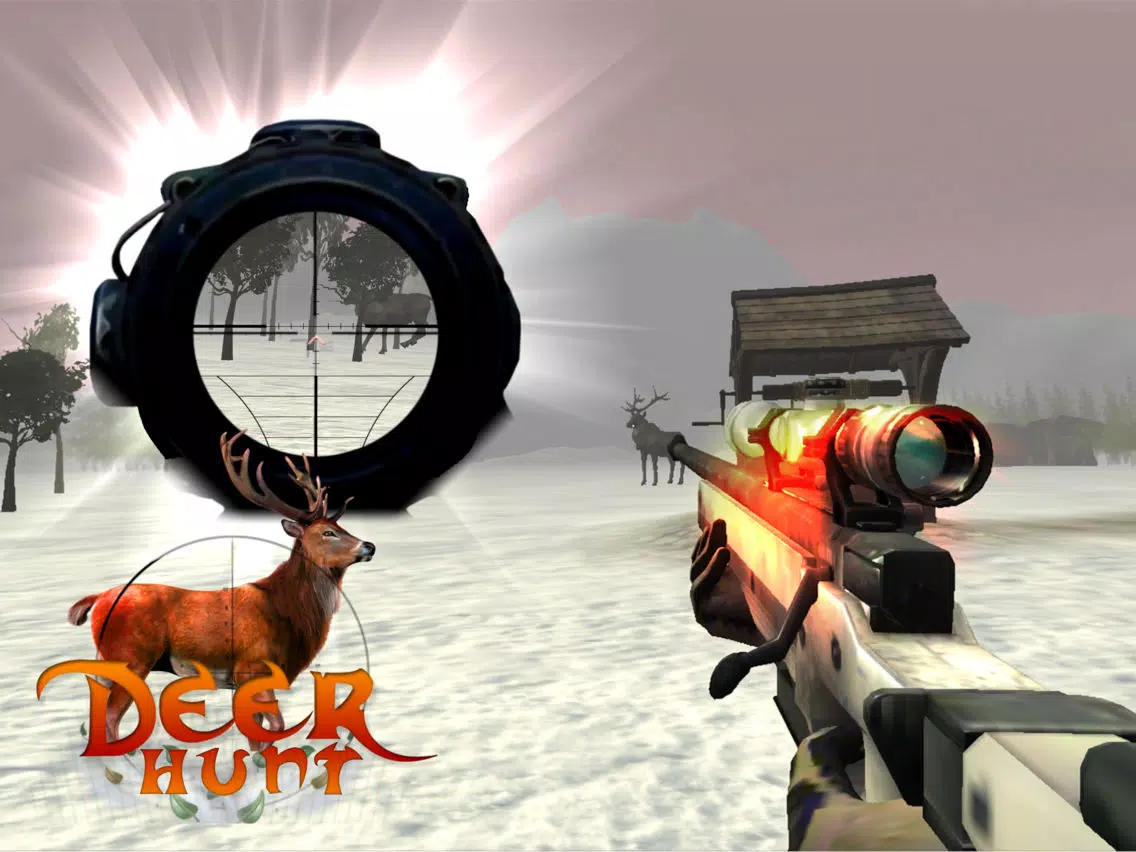 Tangkapan skrin Safari Wild Deer Hunt 2018 iPad 