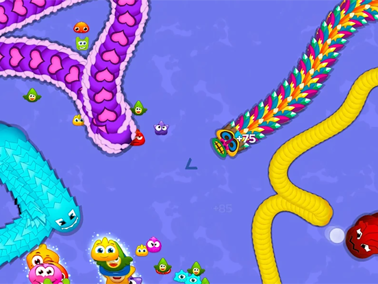 Tangkapan skrin Worm Hunt: slither snake arena iPad 