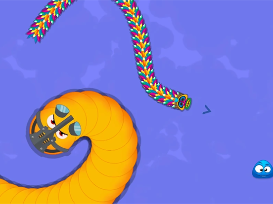 Tangkapan skrin Worm Hunt: slither snake arena iPad 