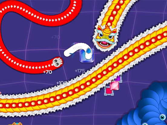 Tangkapan skrin Worm Hunt: slither snake arena iPad 