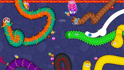 Tangkapan skrin Worm Hunt: slither snake arena