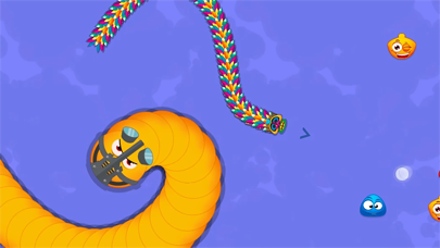 Tangkapan skrin Worm Hunt: slither snake arena