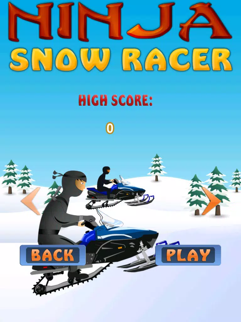 Ninja Warrior Snow Age Racer FREE - Speed Rally Snowmobile League iPad Screenshots