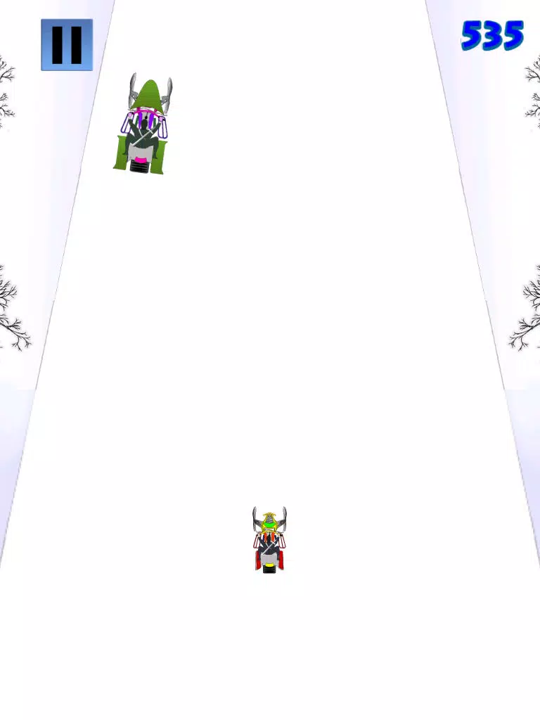Ninja Warrior Snow Age Racer FREE - Speed Rally Snowmobile League iPad Screenshots