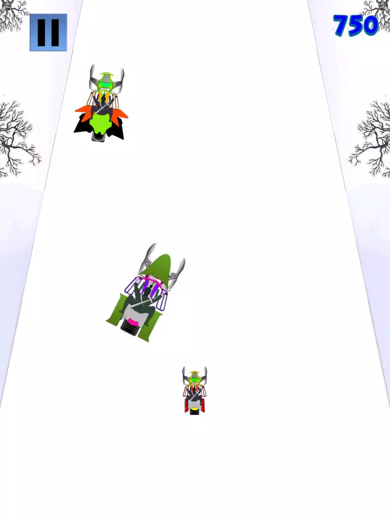 Ninja Warrior Snow Age Racer FREE - Speed Rally Snowmobile League iPad Screenshots