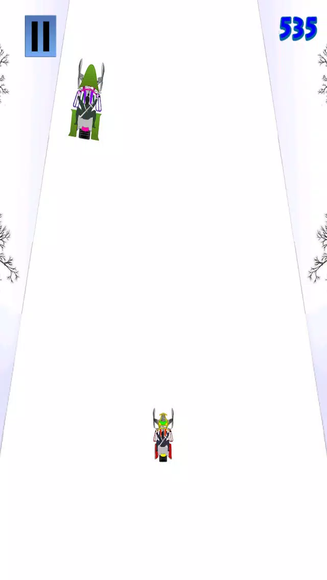 Ninja Warrior Snow Age Racer FREE - Speed Rally Snowmobile League Screenshots
