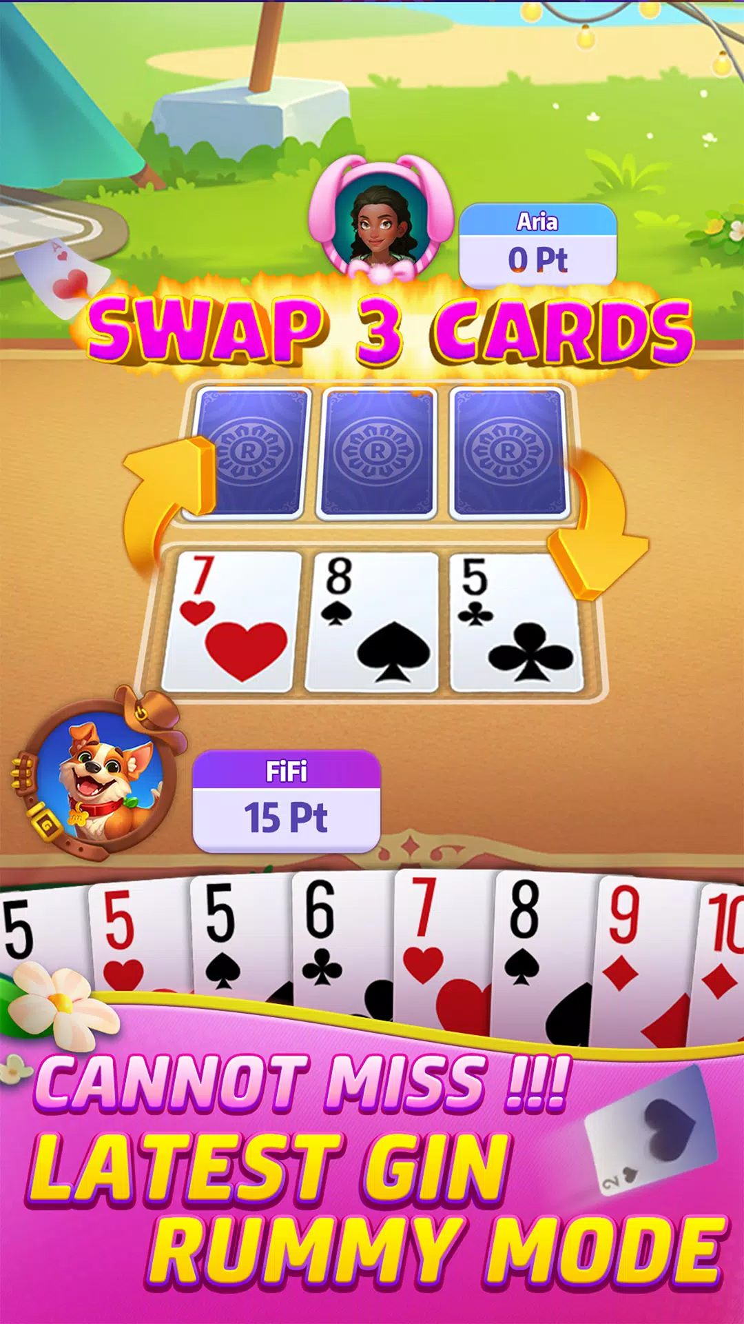 Gin Rummy Frenzy Screenshots