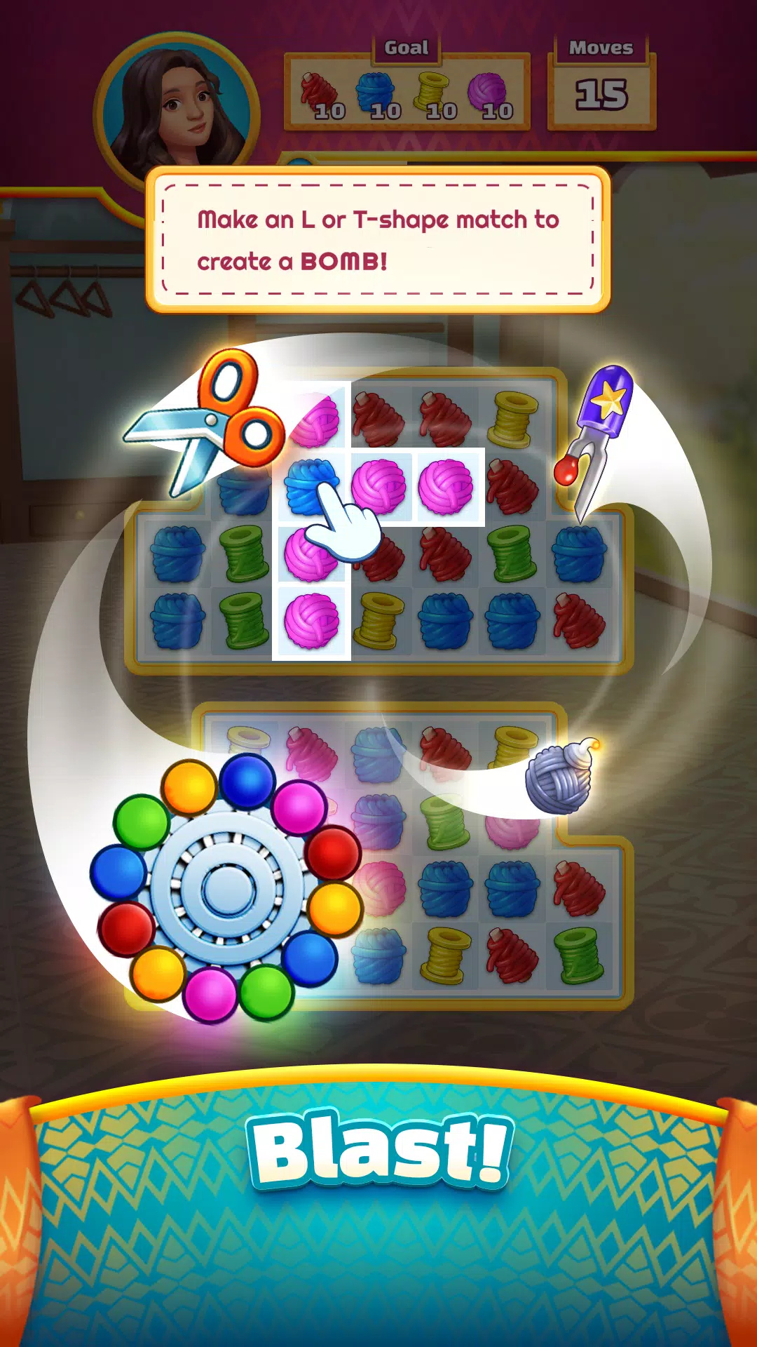 Cotton Match Screenshots