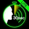 voice timer -photo digit style