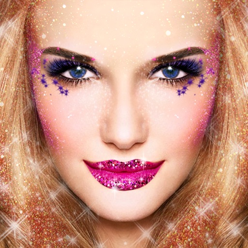 Glitter Makeup Camera - Glamour Makeup Effect Glitter Makeup Camera - Glamour Makeup Effect