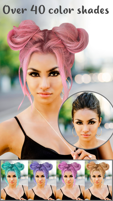 Auto Hair Color Changer Camera Screenshots