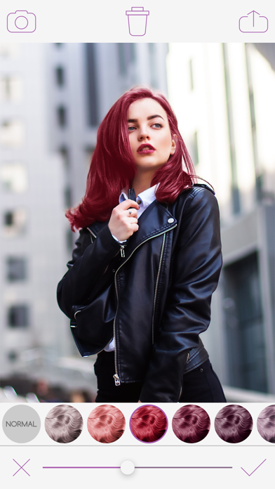 Auto Hair Color Changer Camera Screenshots