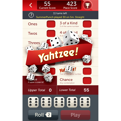Yahtzee Screenshots