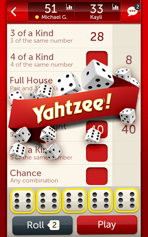 Yahtzee Screenshots