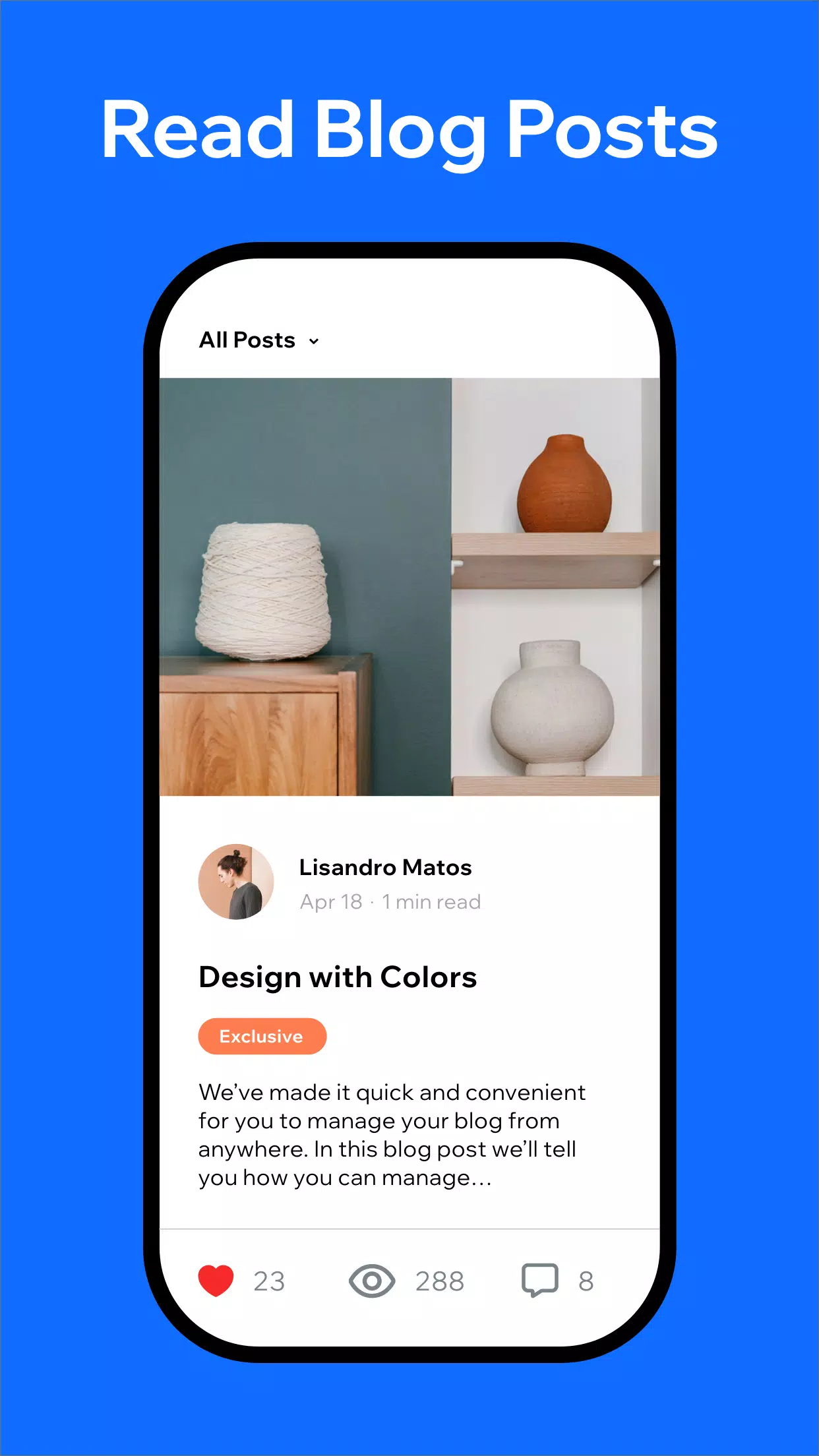 Spaces: Follow Businesses Screenshots