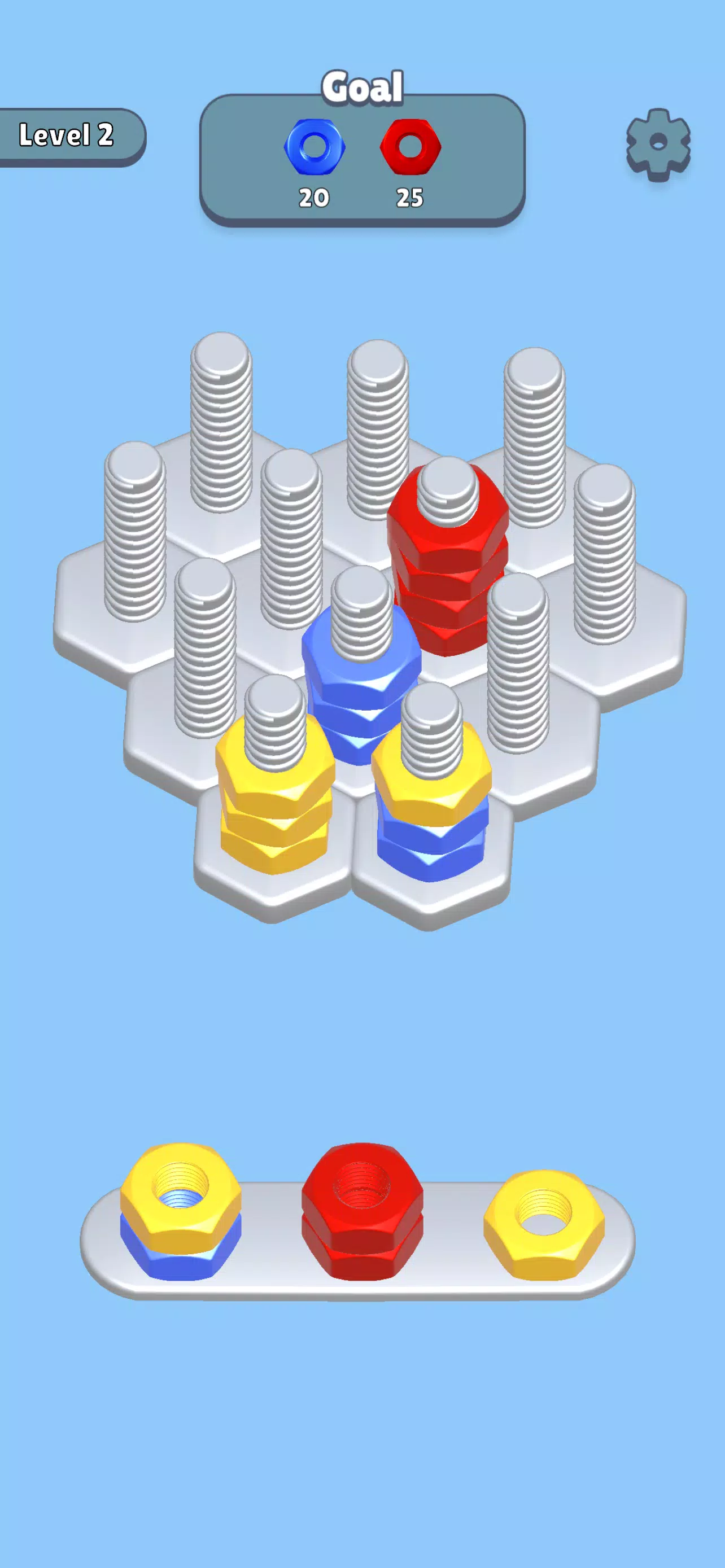 Bolt Sort Puzzle Screenshots