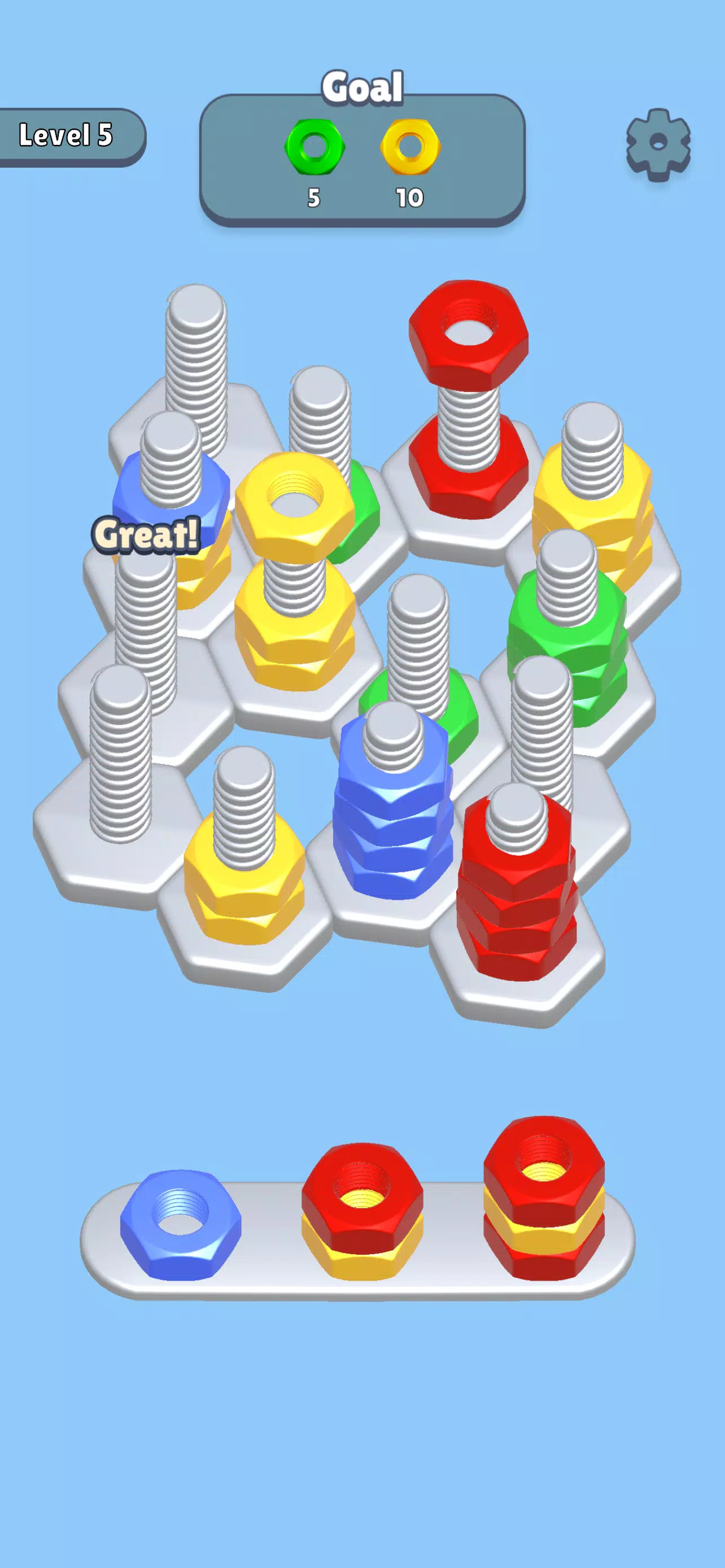 Bolt Sort Puzzle Screenshots