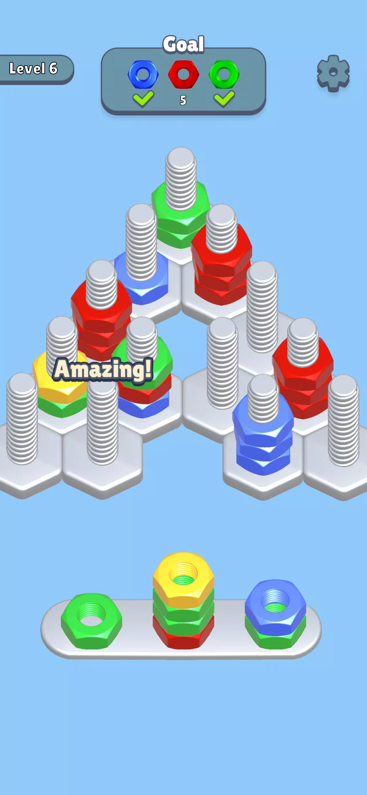 Bolt Sort Puzzle Screenshots
