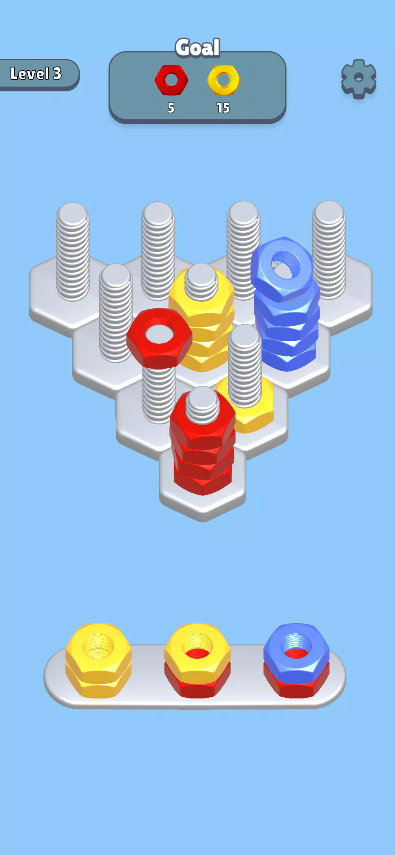Bolt Sort Puzzle Screenshots