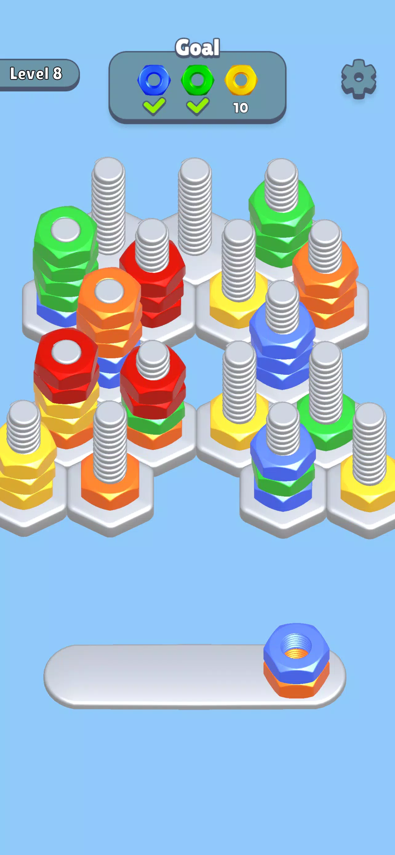 Bolt Sort Puzzle Screenshots