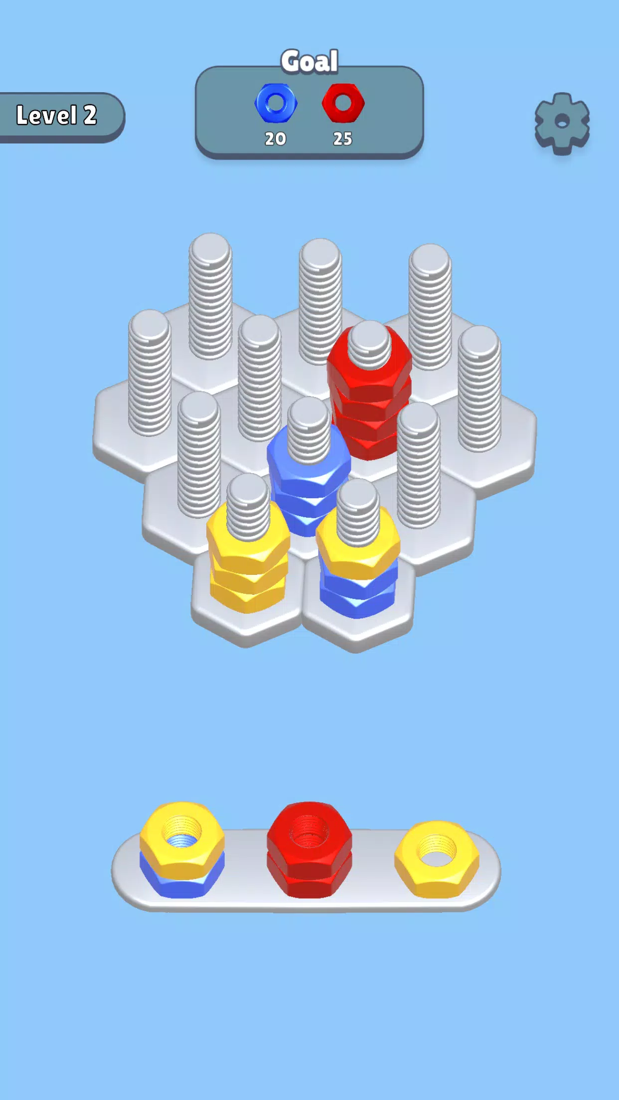 Bolt Sort Puzzle Screenshots