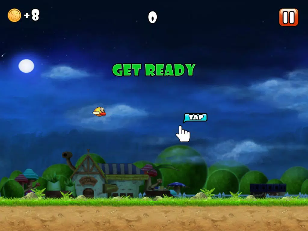 Ảnh chụp màn hình của Flappy GaGaGa iPad
