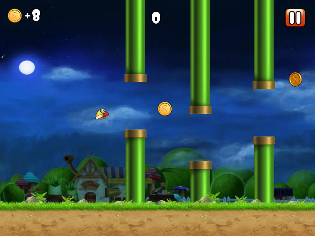 Ảnh chụp màn hình của Flappy GaGaGa iPad