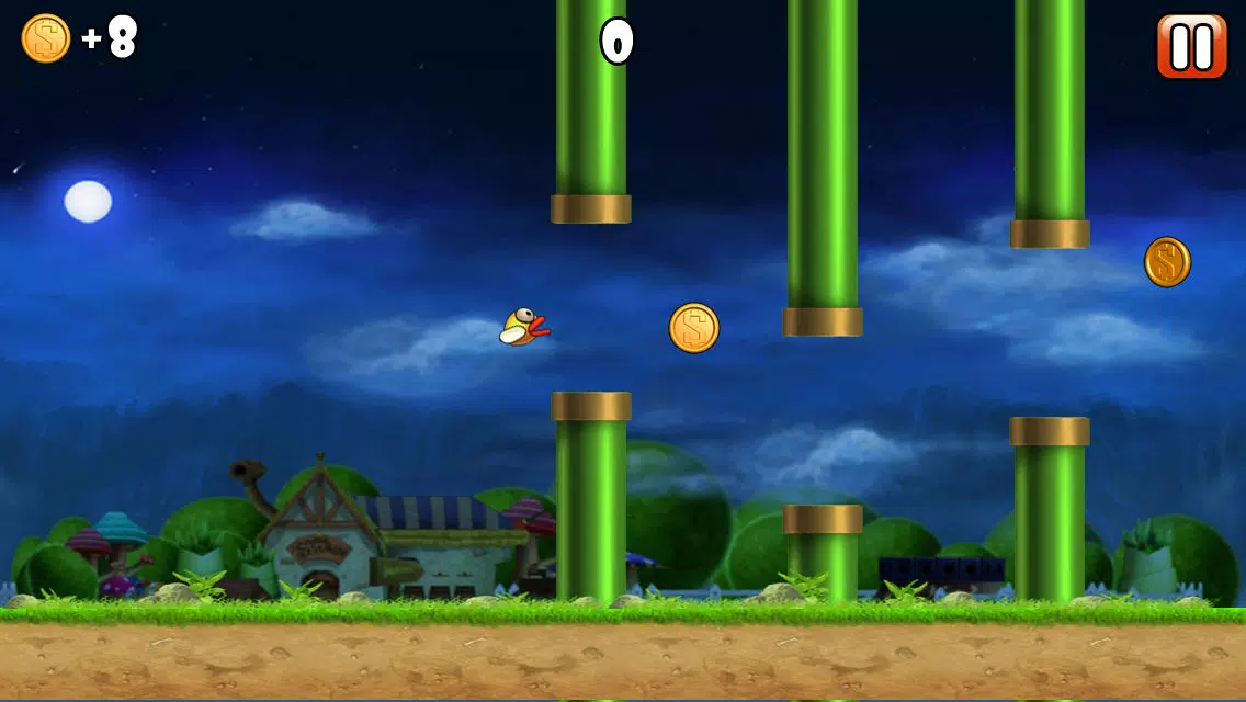 Ảnh chụp màn hình của Flappy GaGaGa