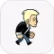 Trump Jump - Fun Spring & Sprint Run Along Road